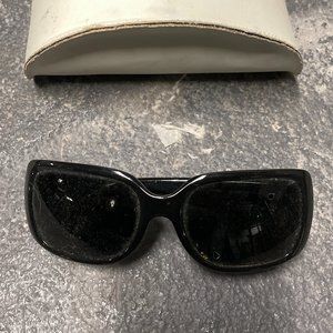 D&G Dolce & Gabbana black sunglasses with case